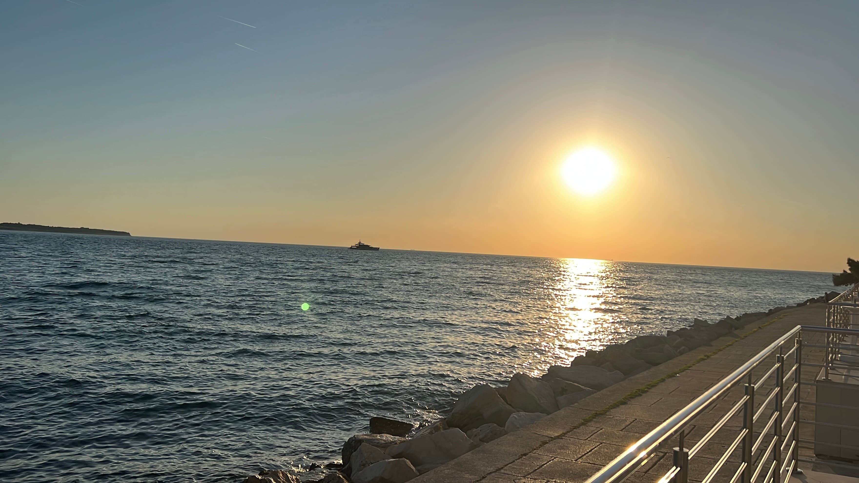 Piran · last light on the coast