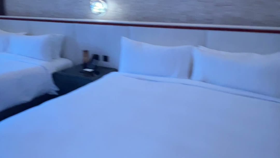 A bed in a room at the W Punta Cana