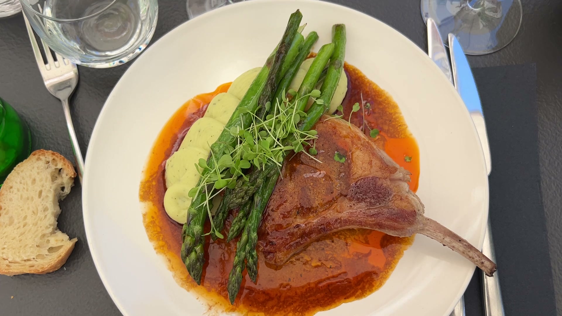 A plated dish at a Maribor restaurant, on Iv&aacute;n Verzoub's Slovenia site inspection for corporate incentive groups